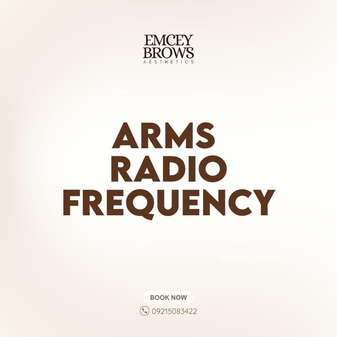 ARMS RADIO FREQUENCY by Emcey Brows — Imus, Cavite