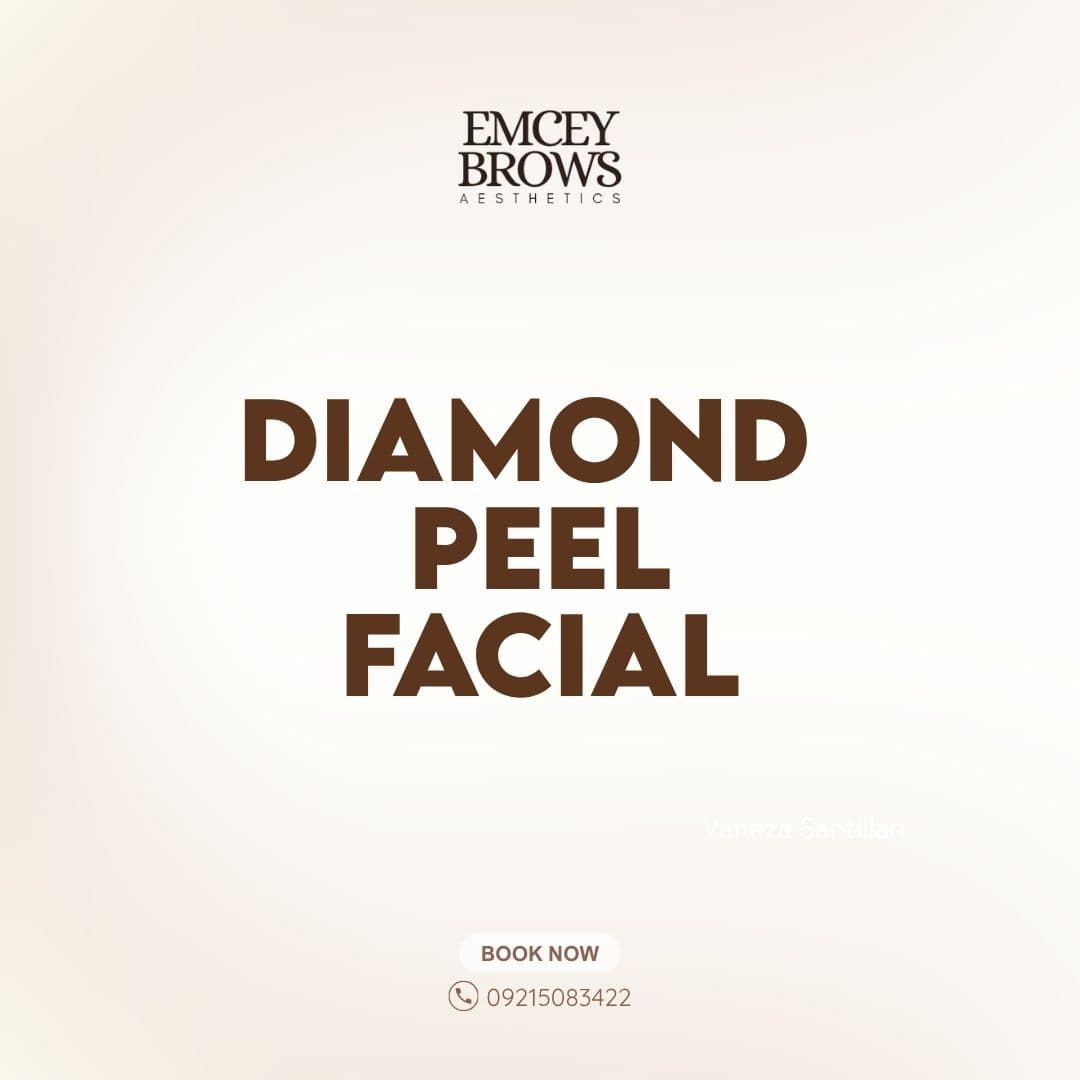 DIAMOND PEEL FACIAL by Emcey Brows — Imus, Cavite