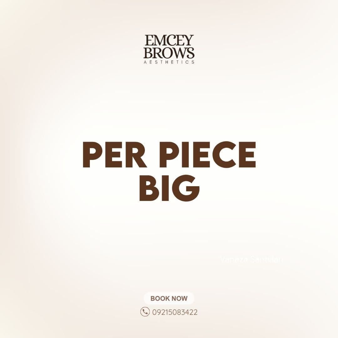 PER PIECE BIG by Emcey Brows — Imus, Cavite