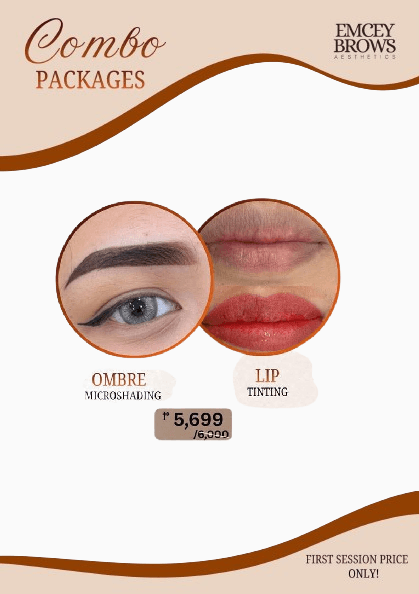 OMBRE MICROSHADING + LIP TINTING by Emcey Brows — Imus, Cavite