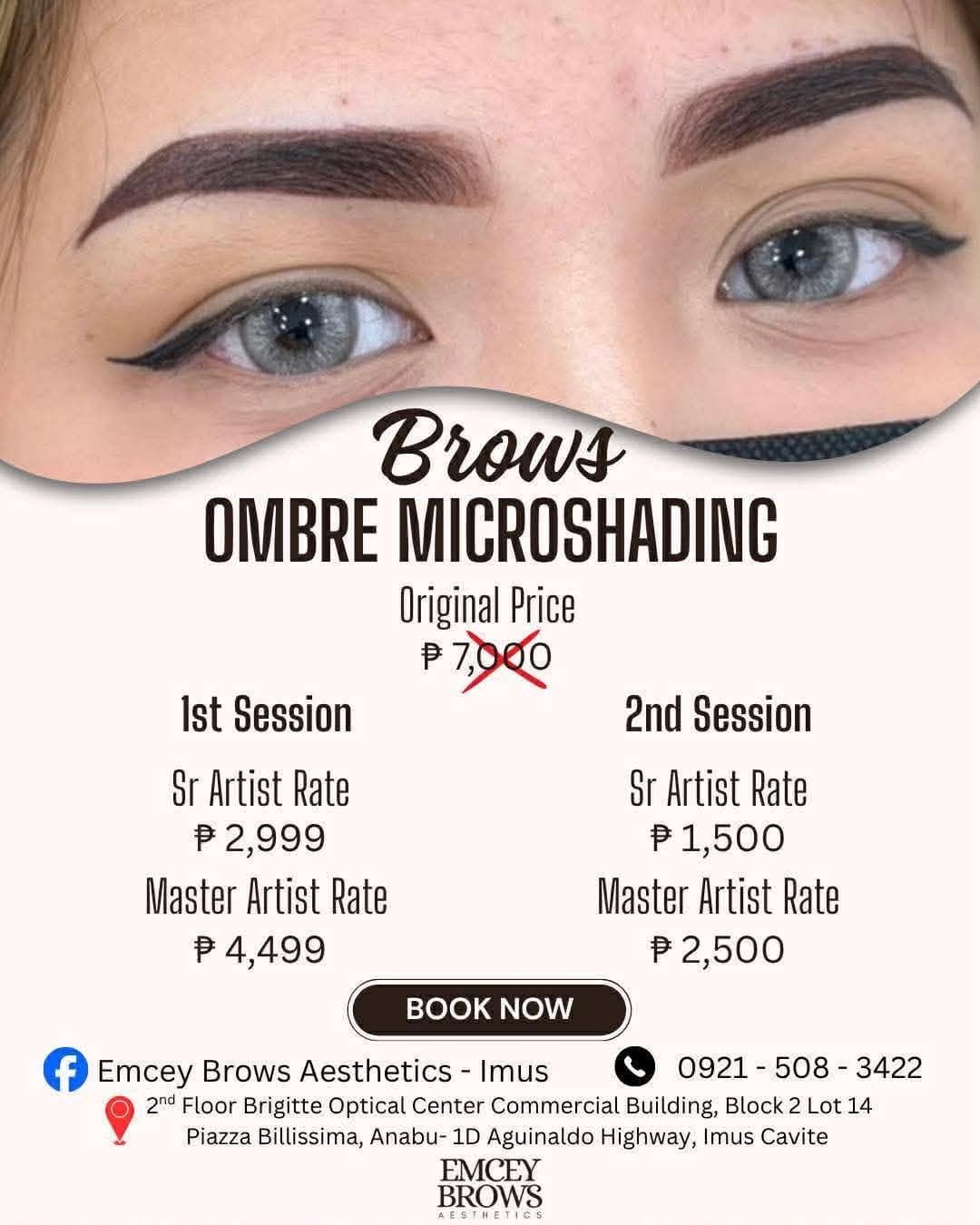 OMBRE MICROSHADING by Emcey Brows — Imus, Cavite