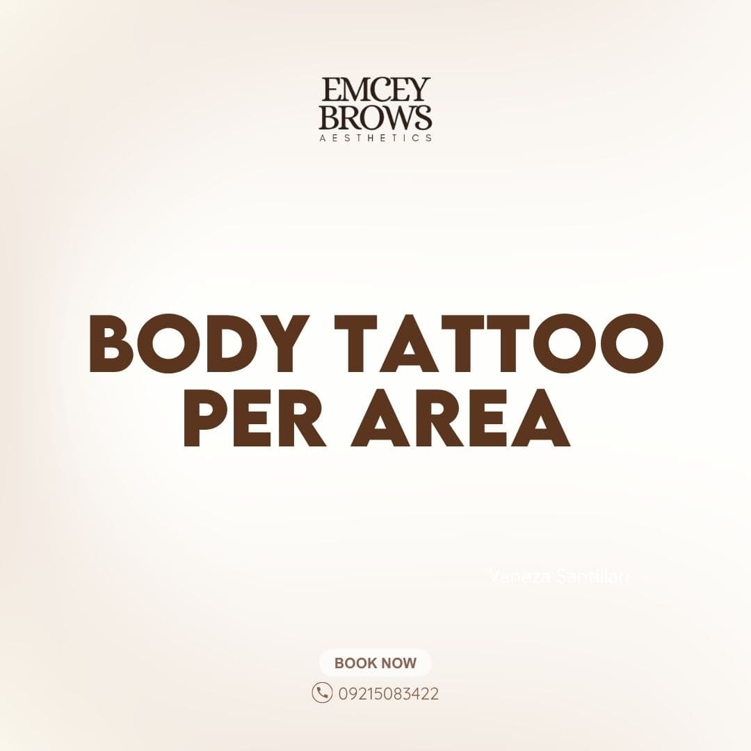 BODY PER AREA by Emcey Brows — Imus, Cavite