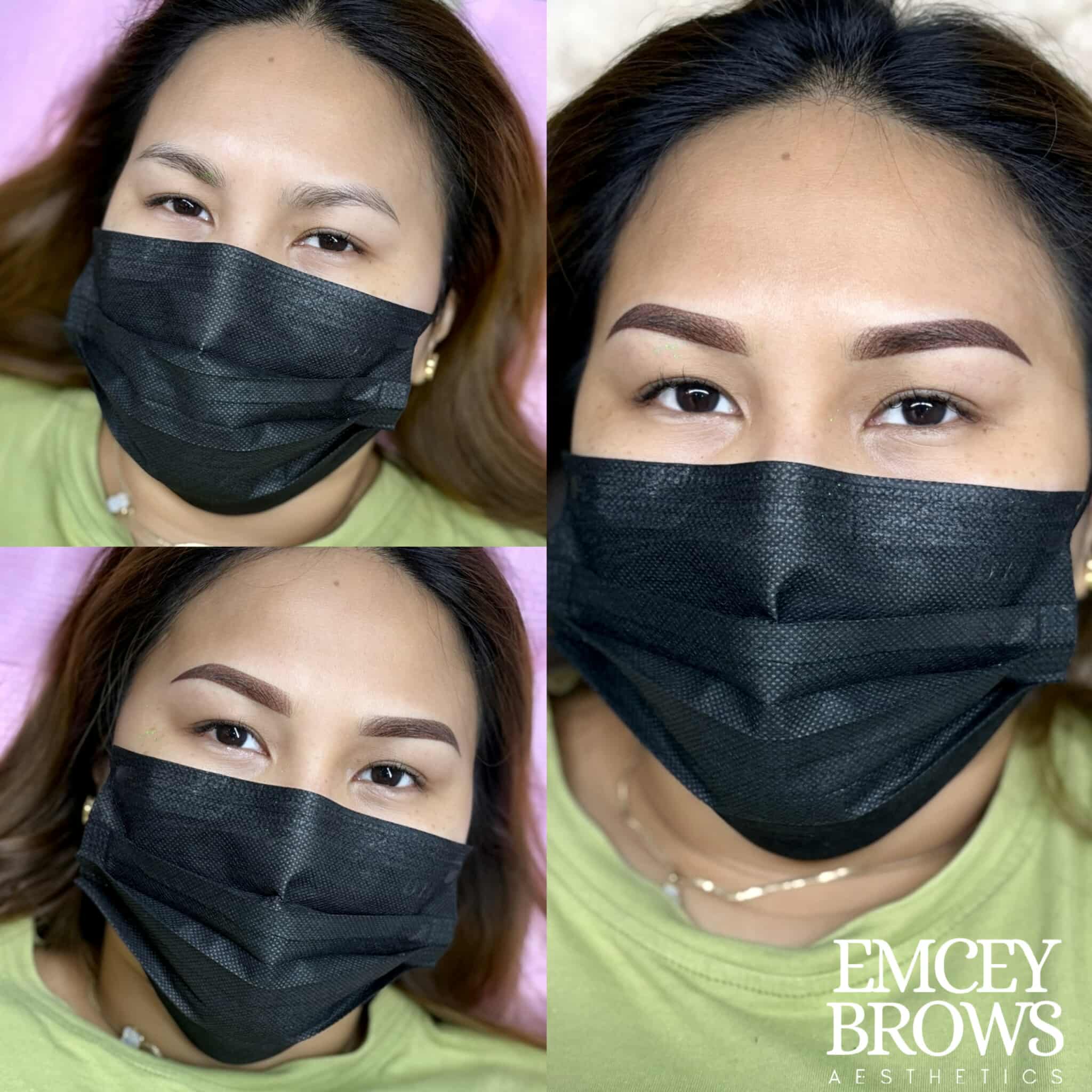 Emcey Brows client work — Imus, Cavite